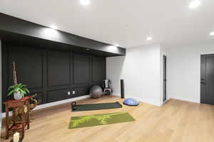 Flexibility for Entertaining, Office or Gym. Lots of Storage
