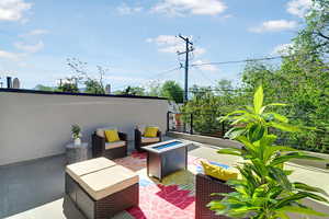 Impressive 400 Sq Ft Private Rooftop Patio