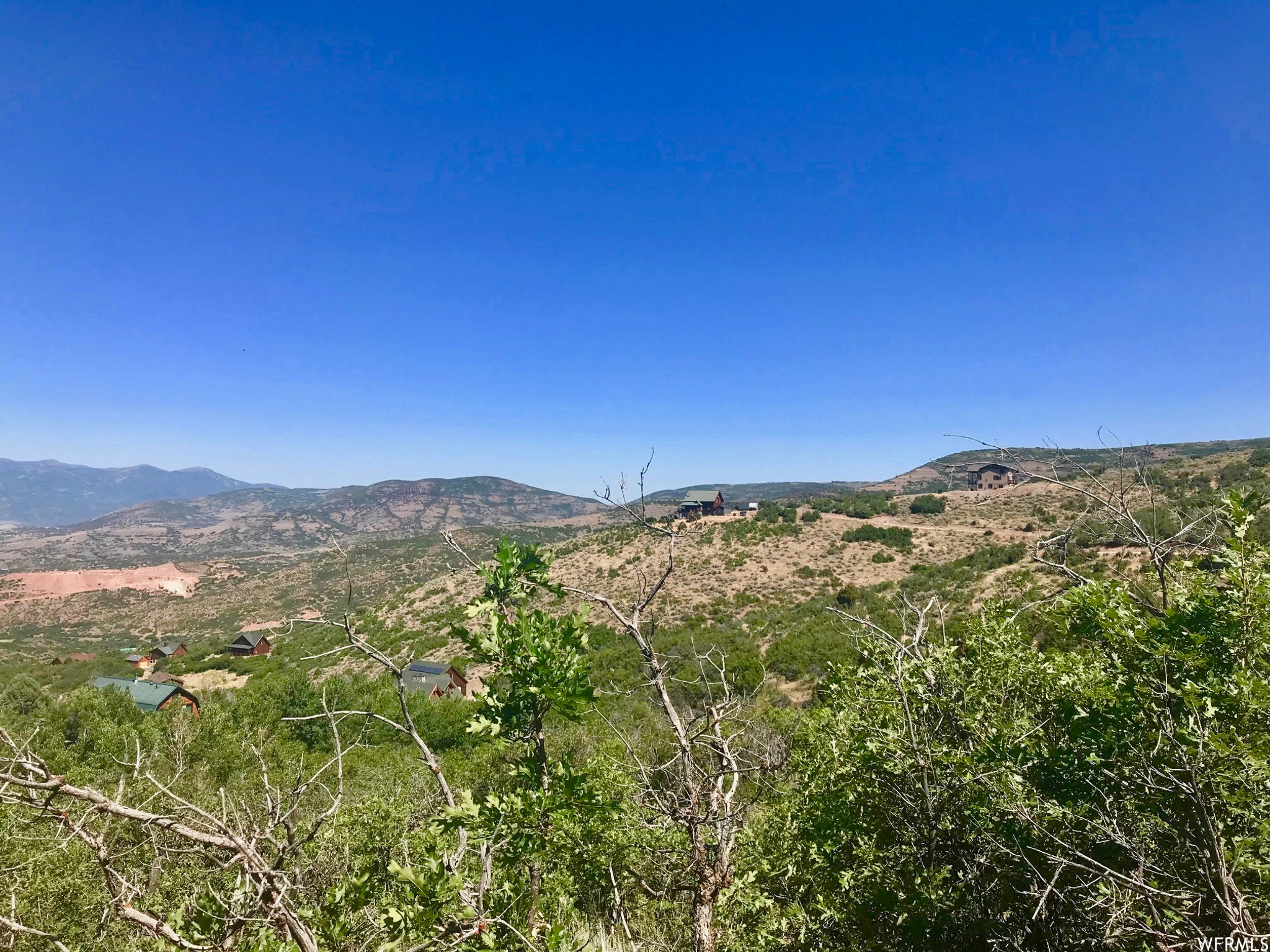 View of mountain background