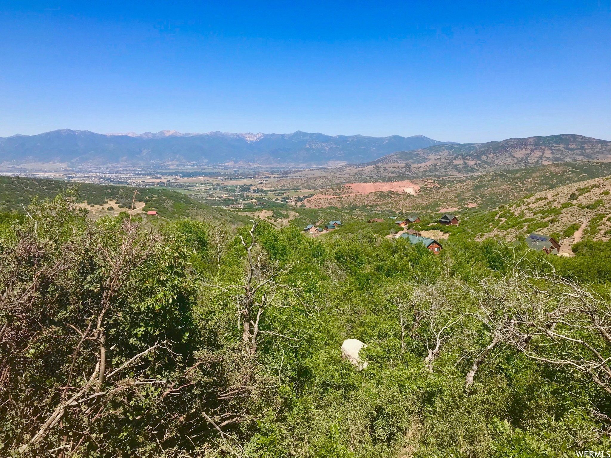 View of mountain backdrop