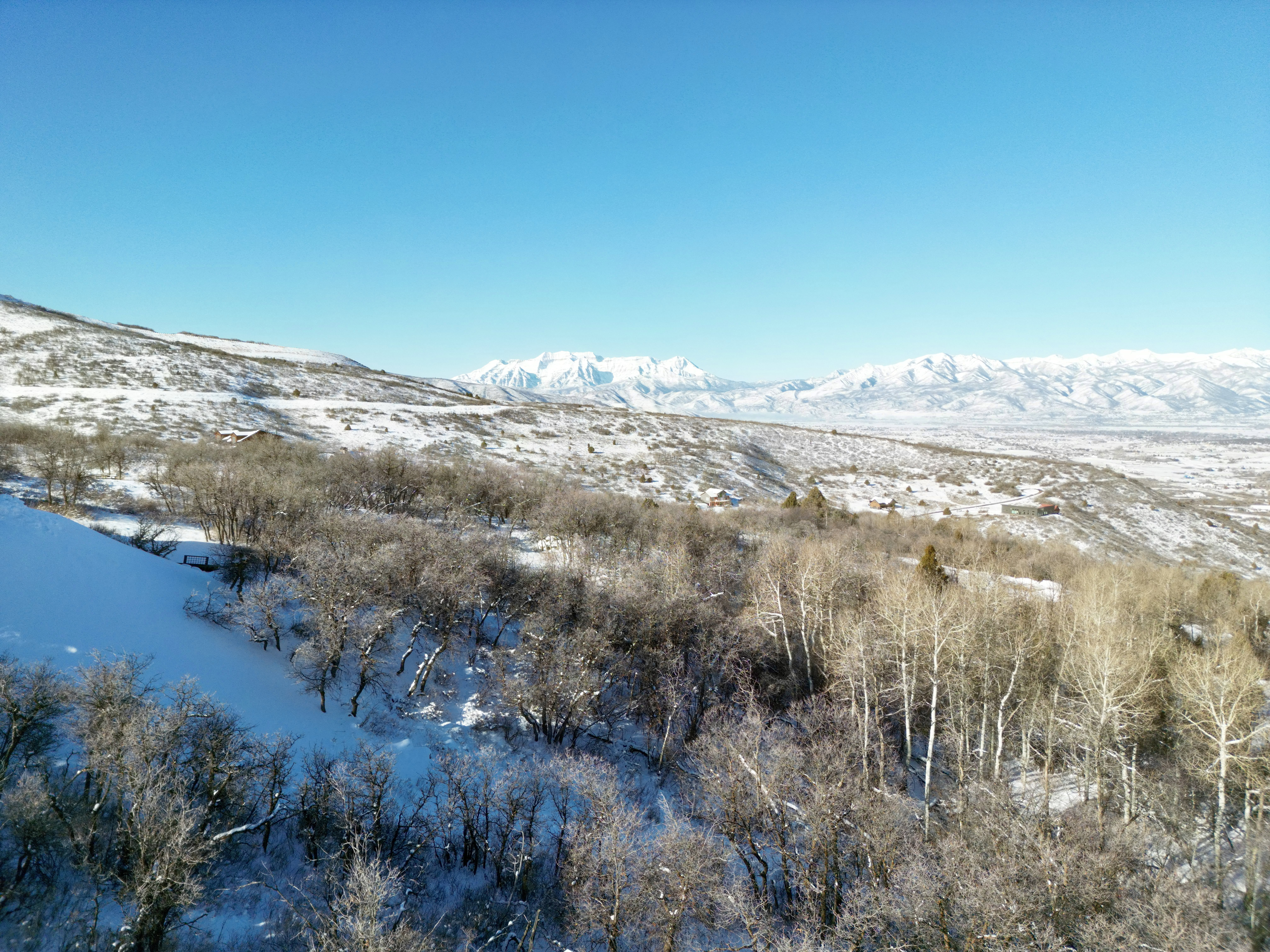 View of mountain background