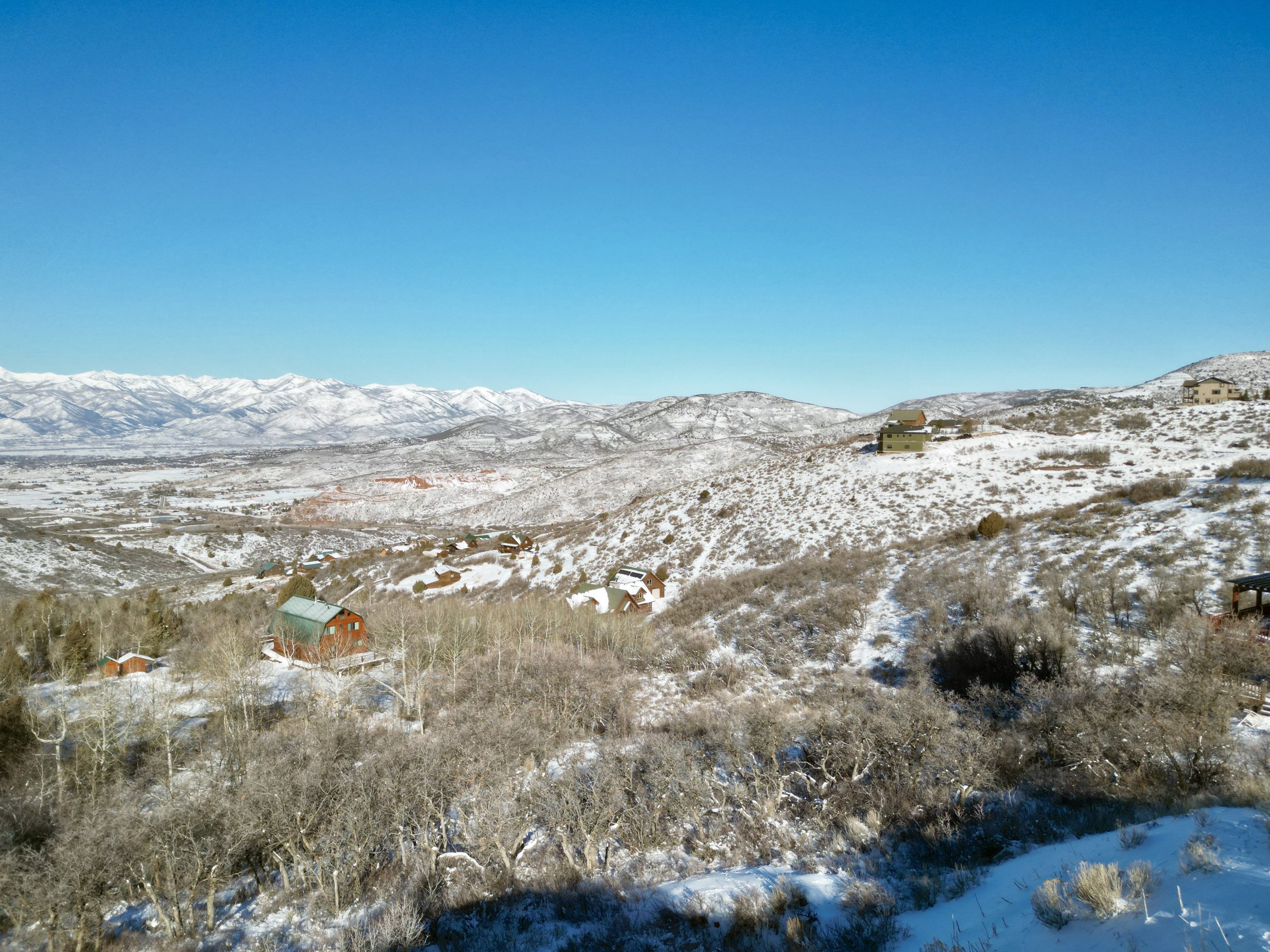 View of mountain background