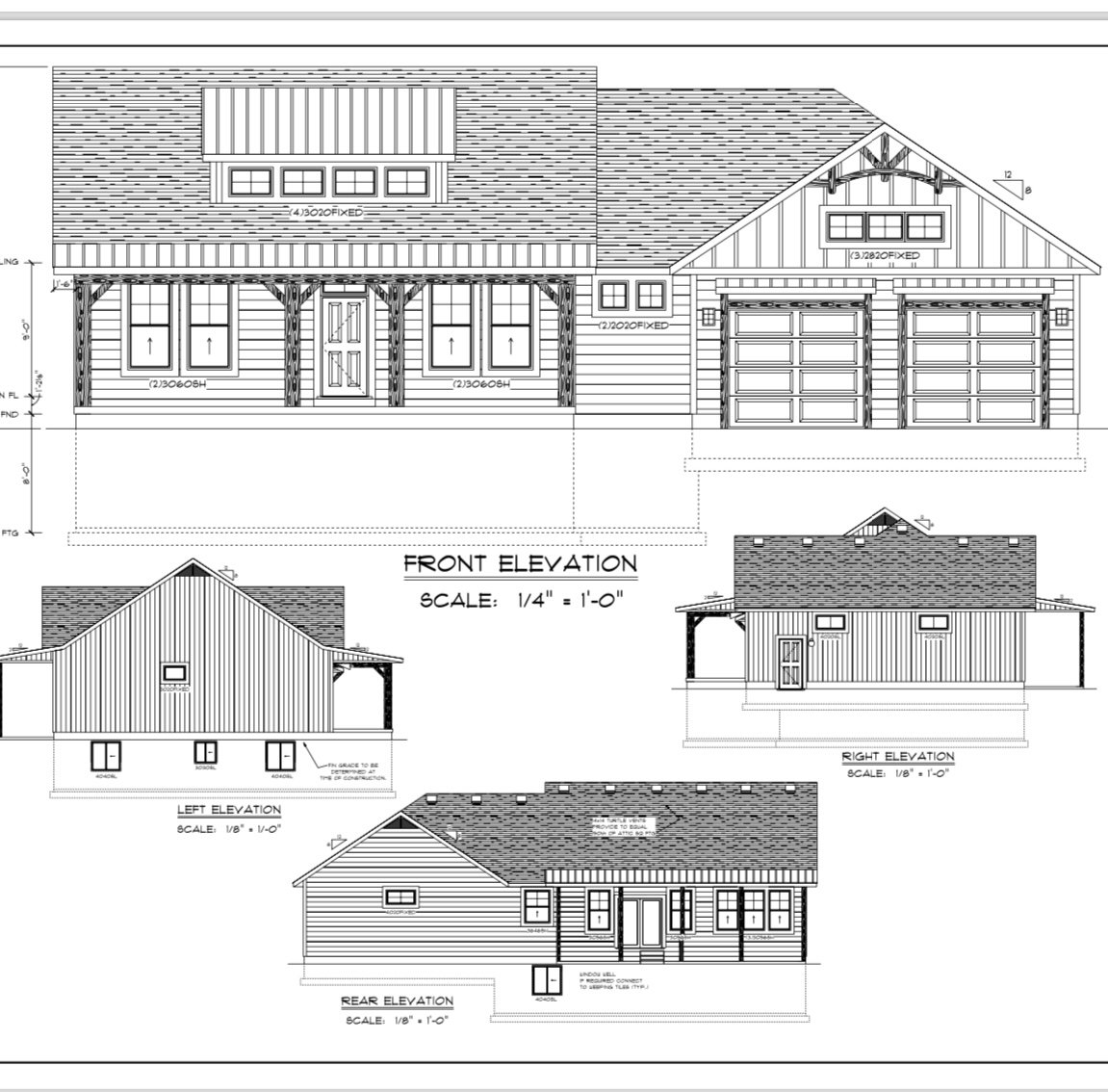 Included engineered plans for future home