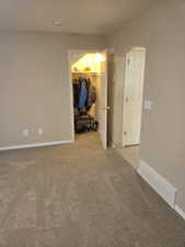 closet in family room