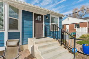 Bungalow with Hardie fiber cement siding
