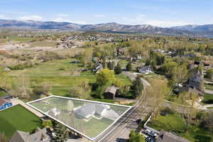 1/2 acre with pond 1 mile from Midway Main Street
