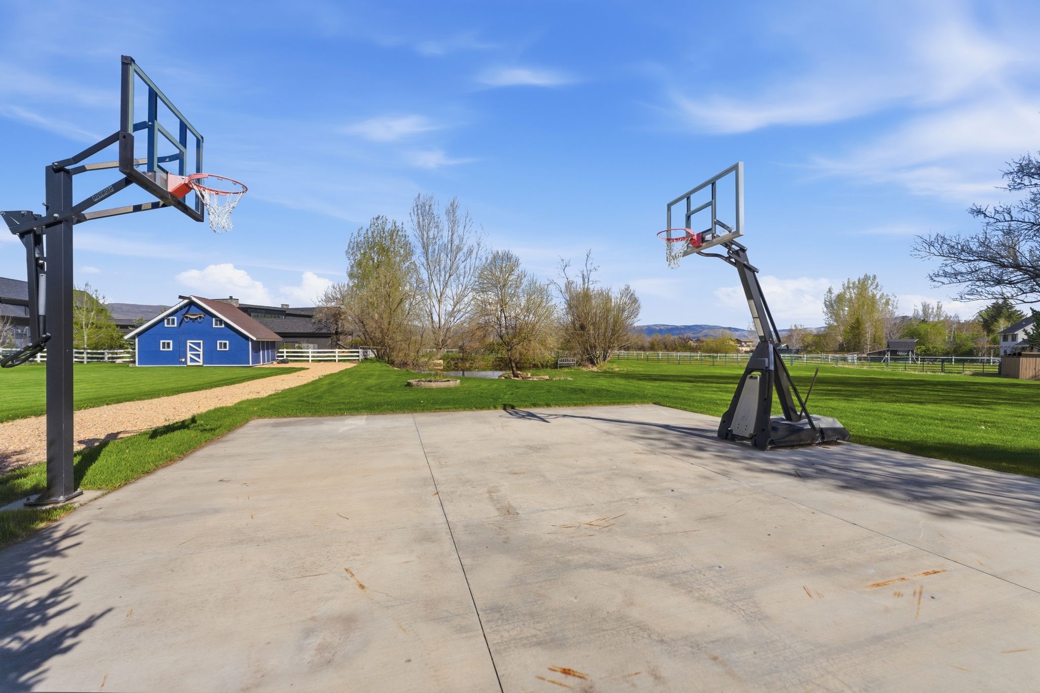 View of sports court