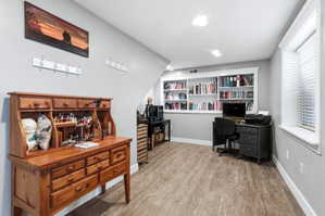 Flex room on lower level
