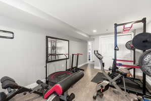 lower level bedroom