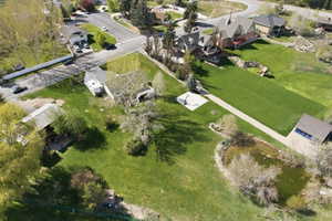View of property location with nearby suburban area