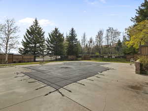 View of pool