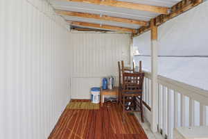 Back door Deck