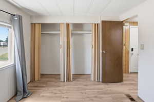 view of closet Bedroom 1