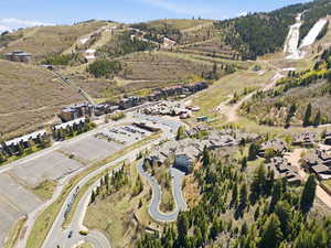 Aerial overview of property's location