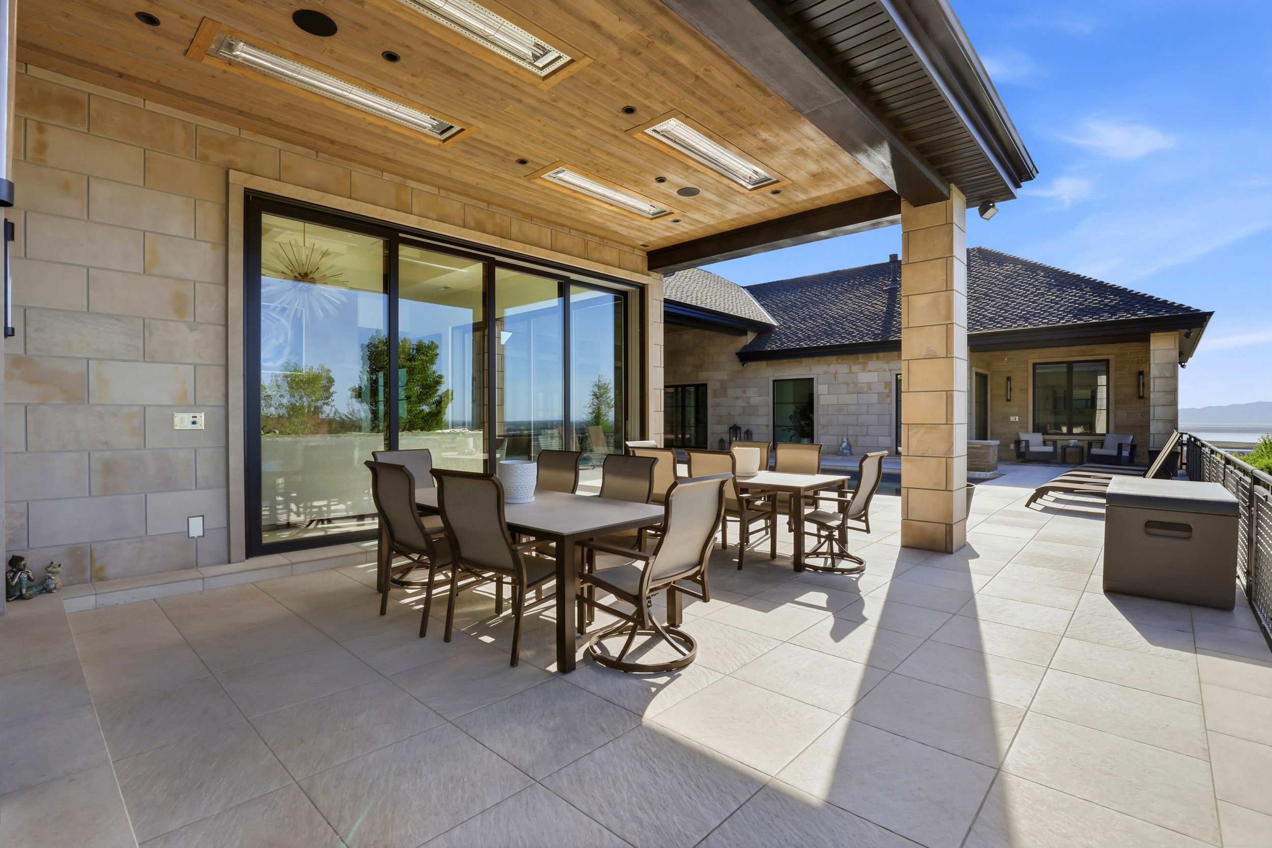 View of patio featuring outdoor dining space