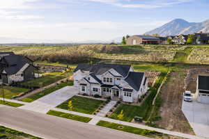Bird's eye view of mountains