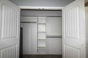 View of closet