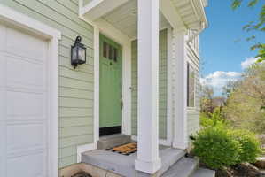 Doorway to property