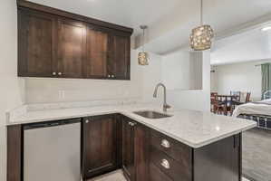 Basement wet bar/mini kitchen