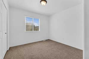 Bedroom with a closet