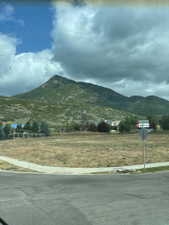 View of mountain background