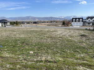View of mountain background
