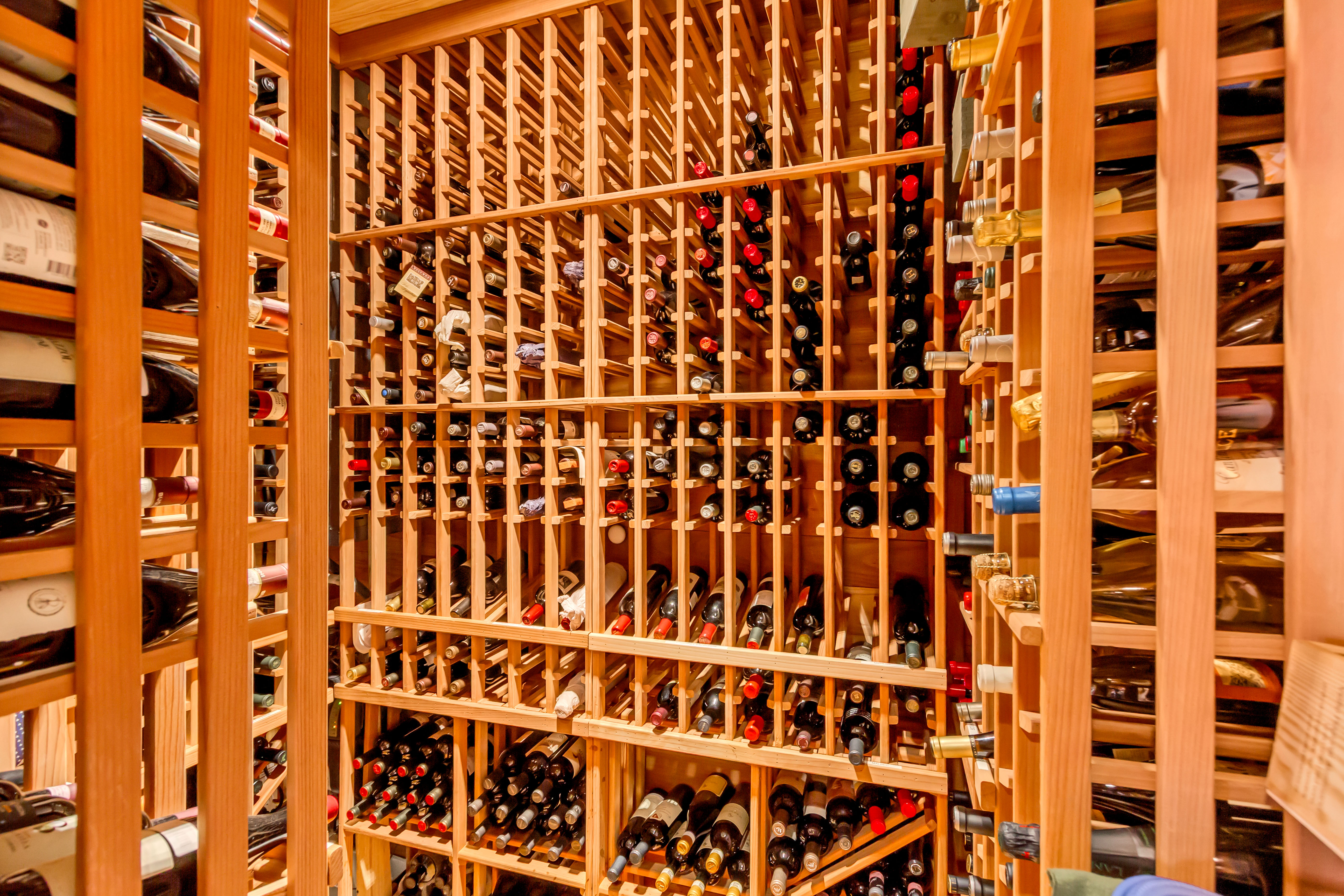 View of wine room