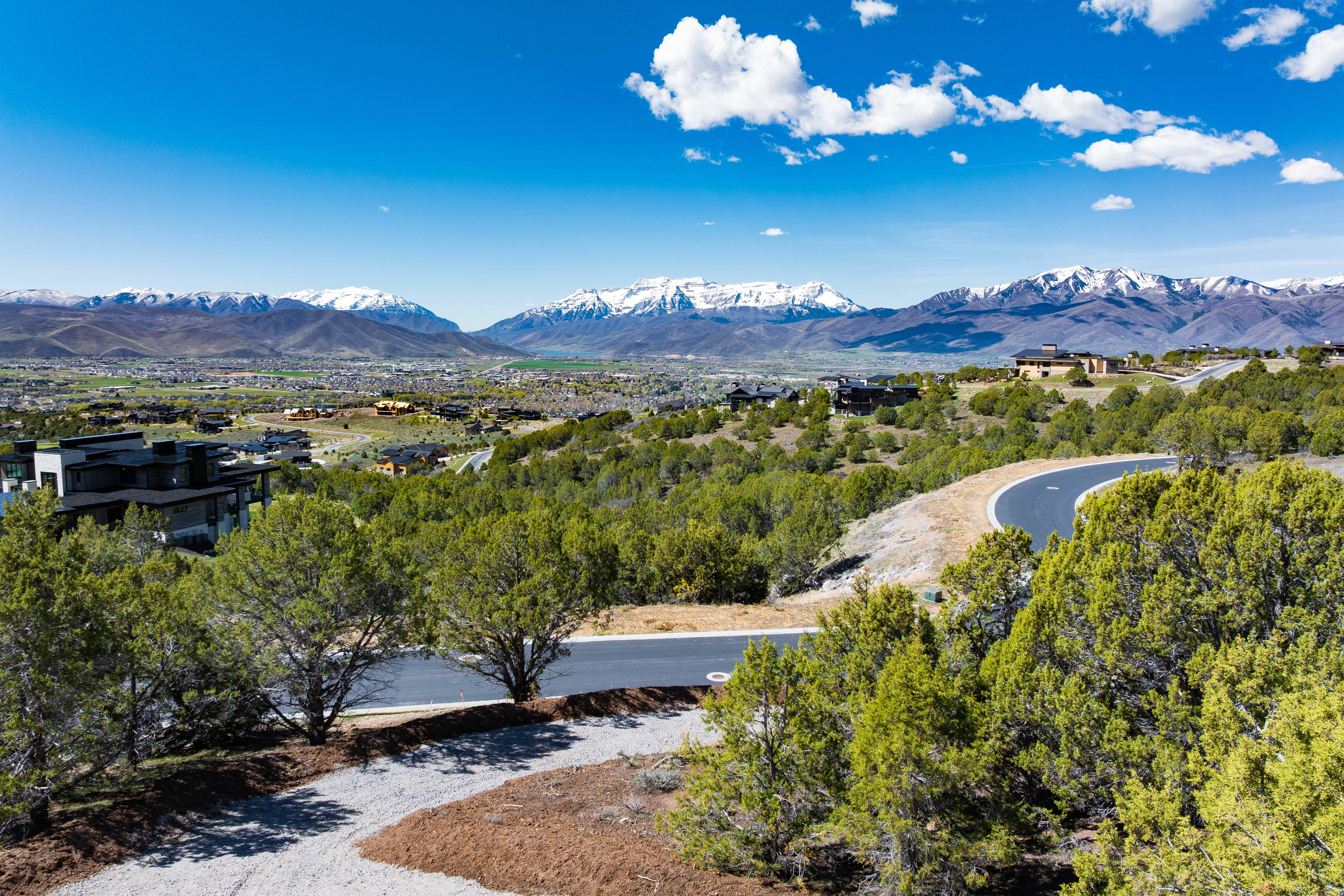 View of mountain backdrop