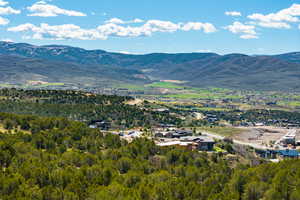 View of mountain background