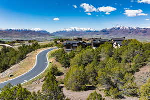 View of mountain backdrop