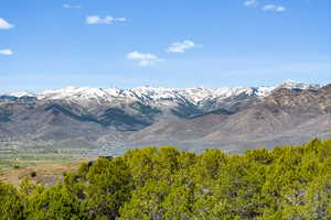 View of mountain background