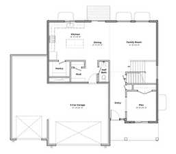 View of home floor plan