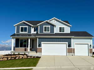 Home is to be build. Picture is of another home with the same floor plan. pick your colors.