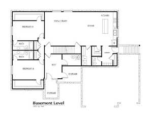 View of home floor plan