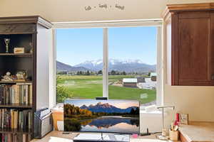 Doorway to outside featuring plenty of natural light