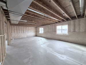 View of basement