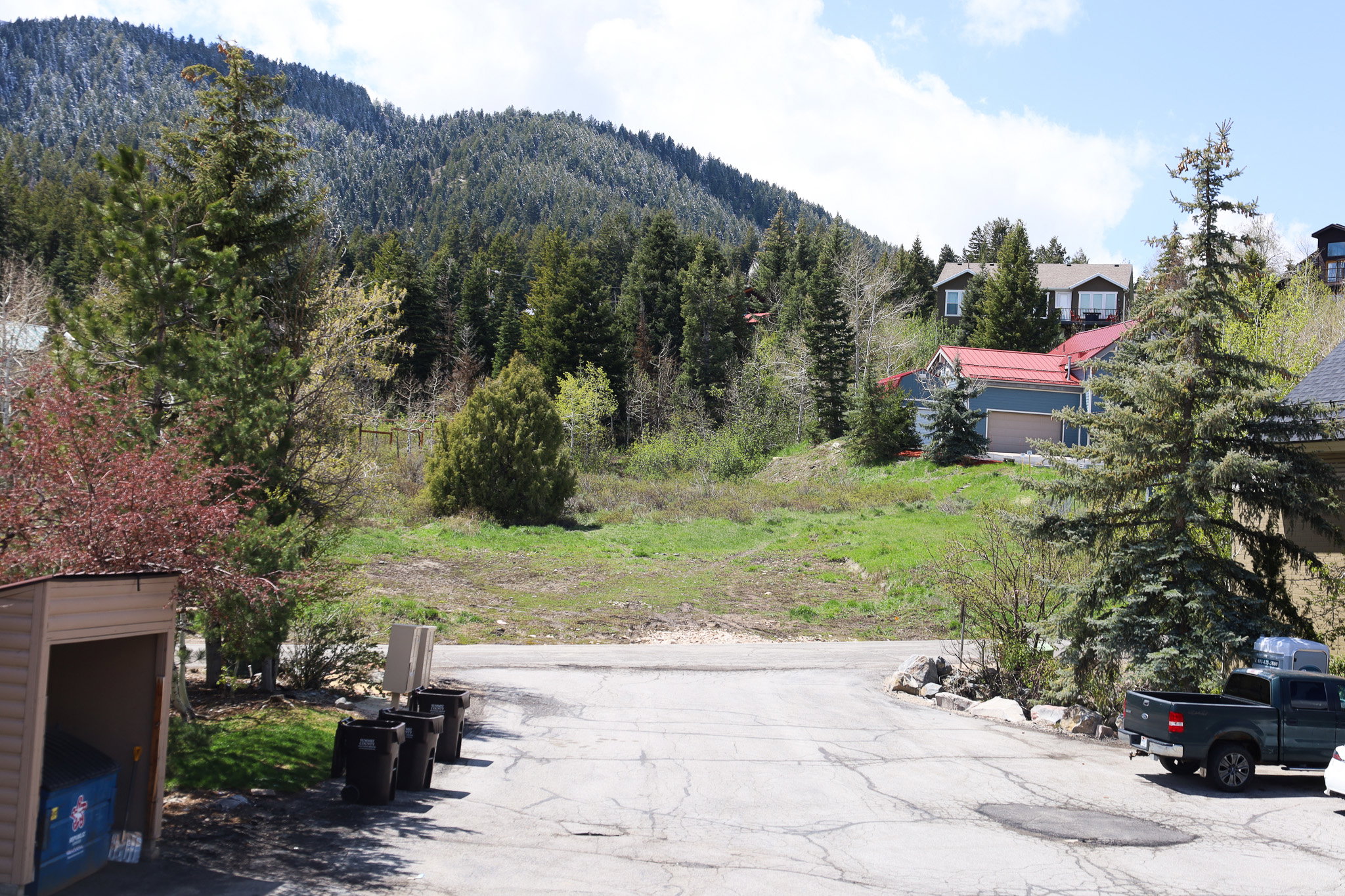 View of mountain backdrop