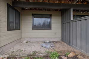 View of side of home