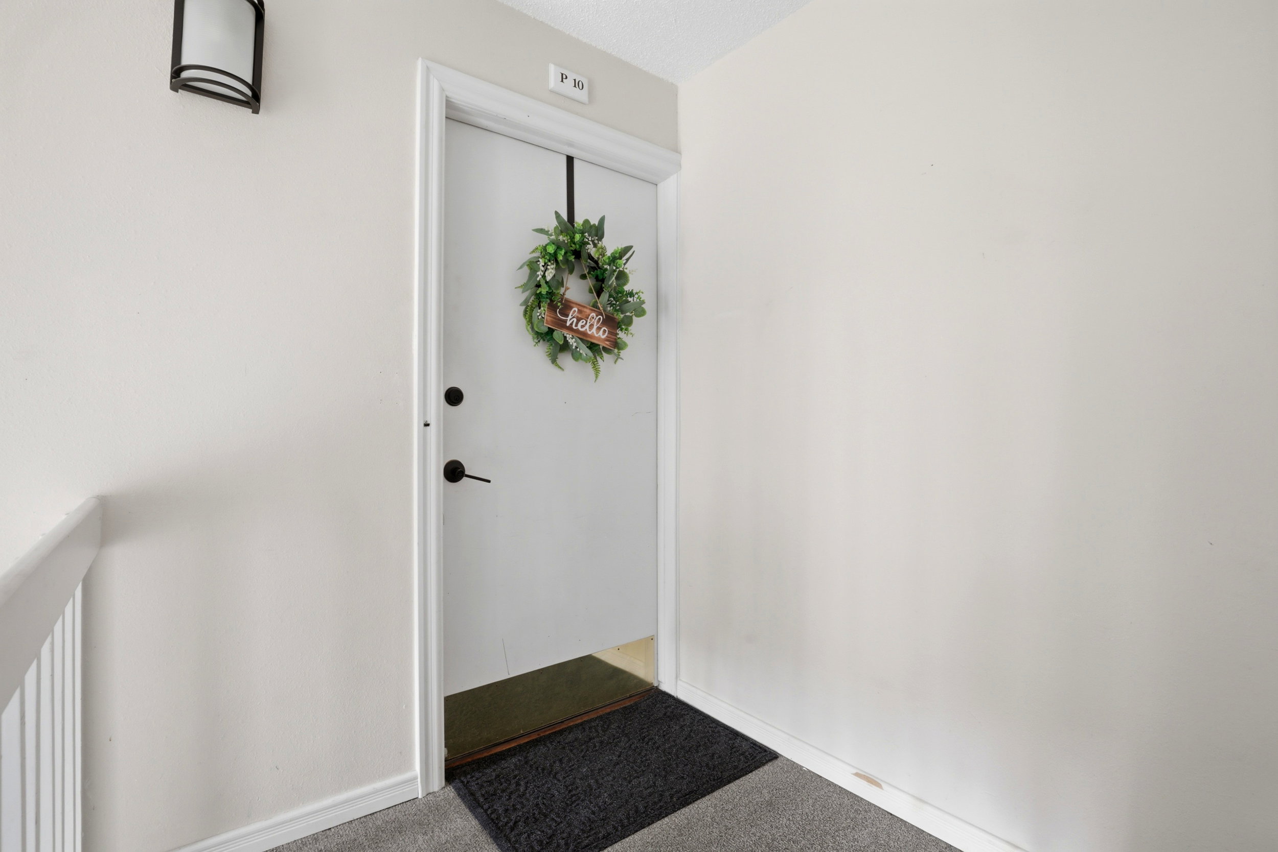 Exterior entry