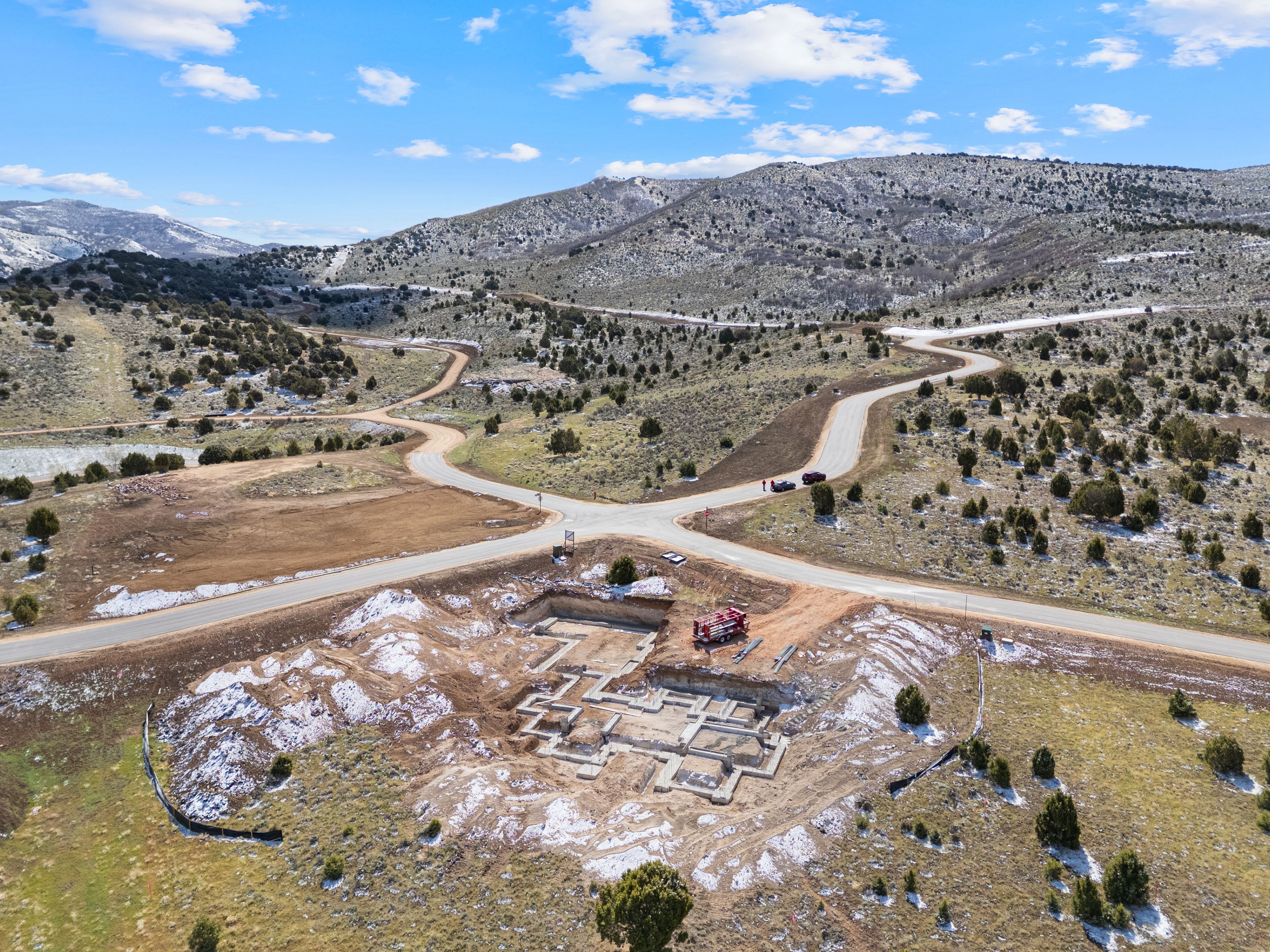 View of rural area featuring a mountain backdrop