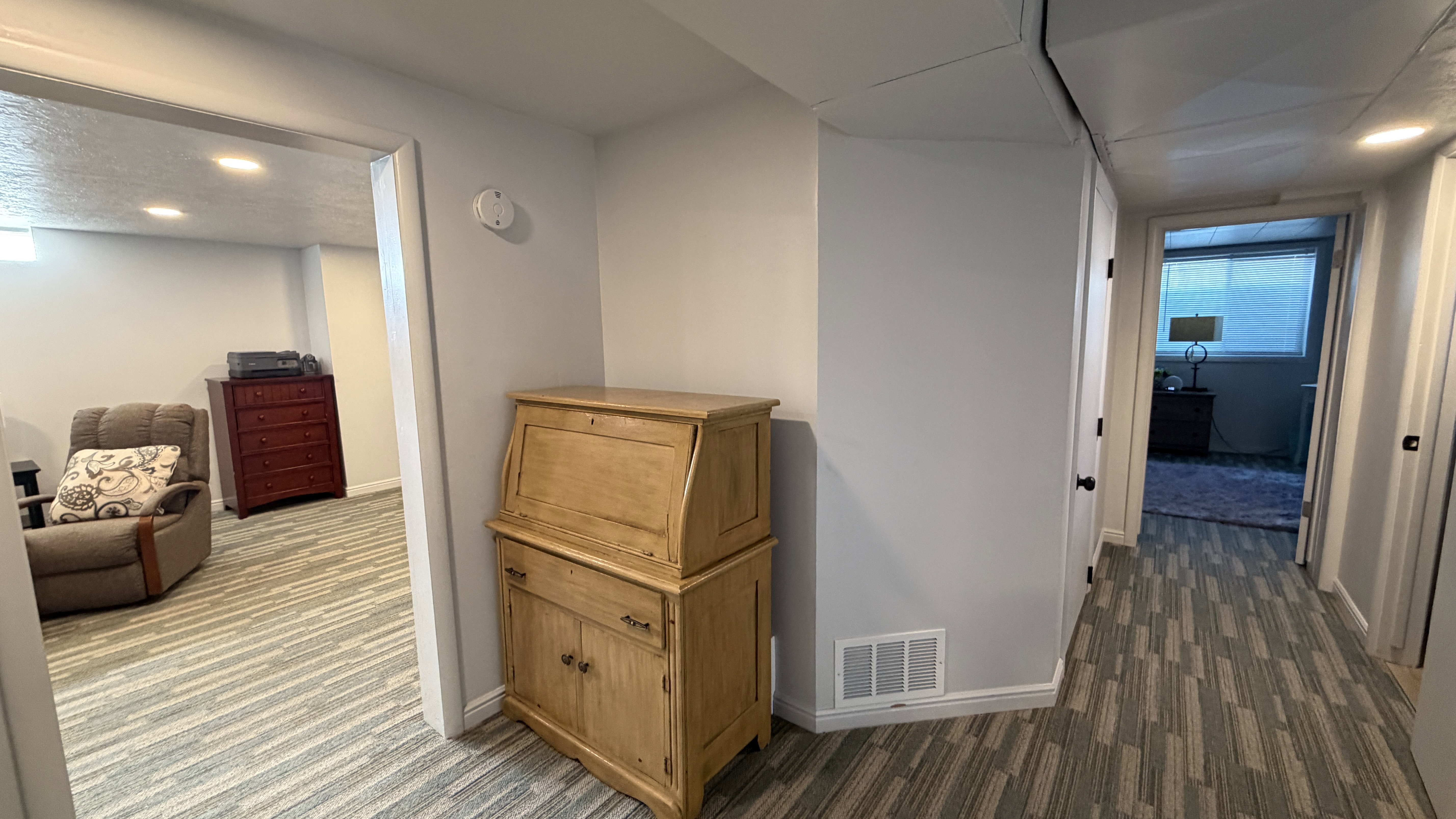 Open landing/hallway