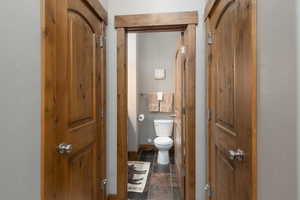 Bathroom featuring toilet
