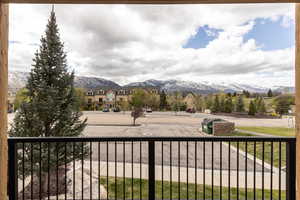 View of mountain backdrop