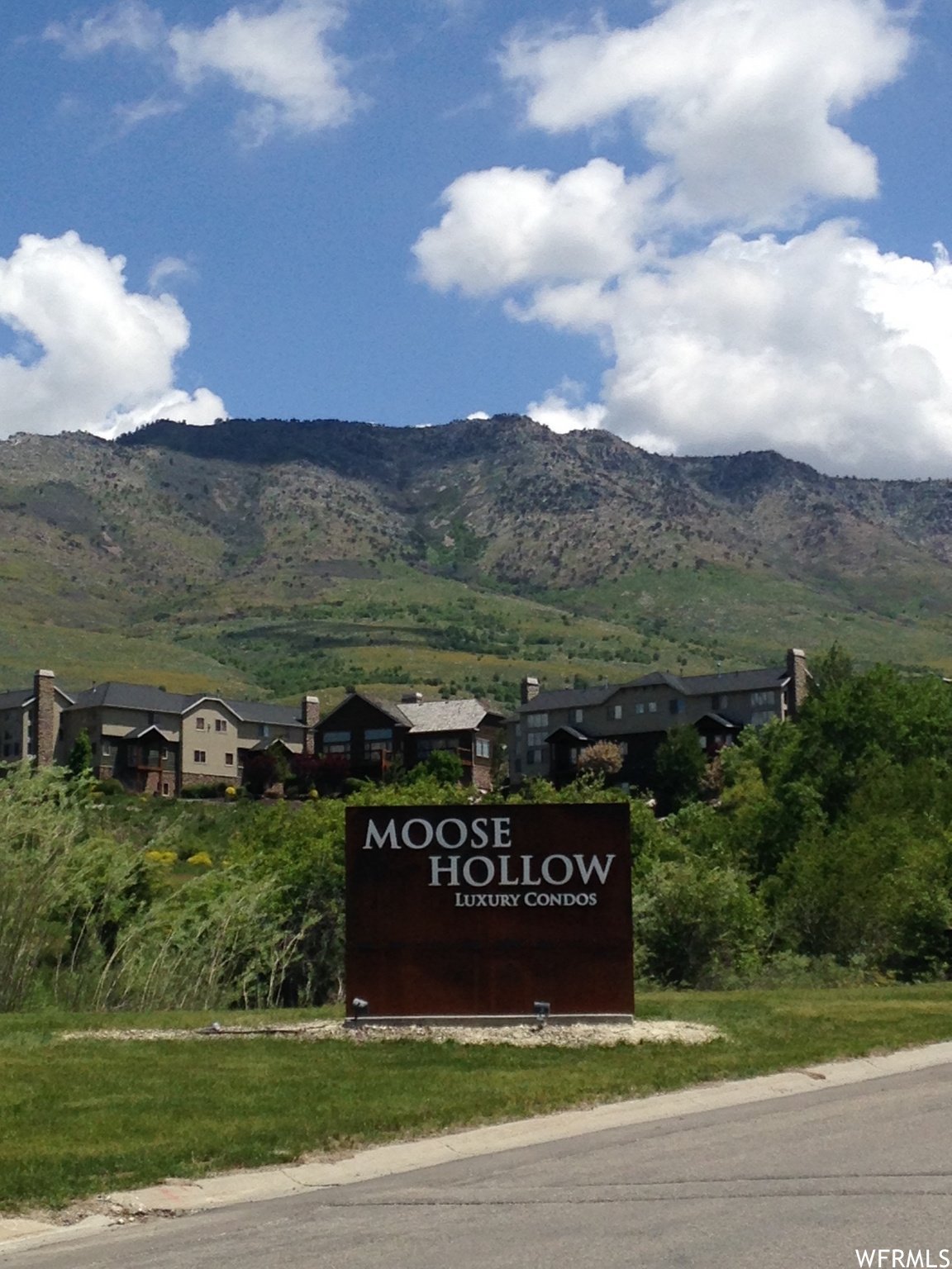 View of mountain background