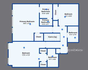 View of floor plan / room layout