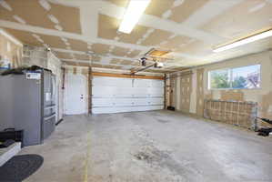 Two car garage