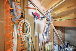 Understairs storage