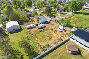 Aerial view from the East