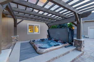 Exterior Hot Tub Area