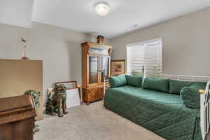 Bedroom featuring neutral colors